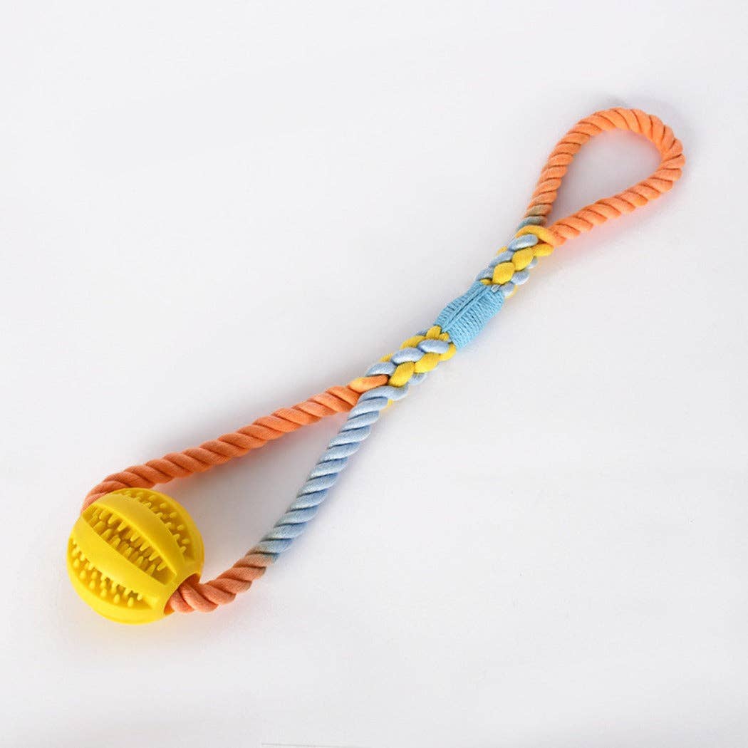 Rope Ball Tug Toy