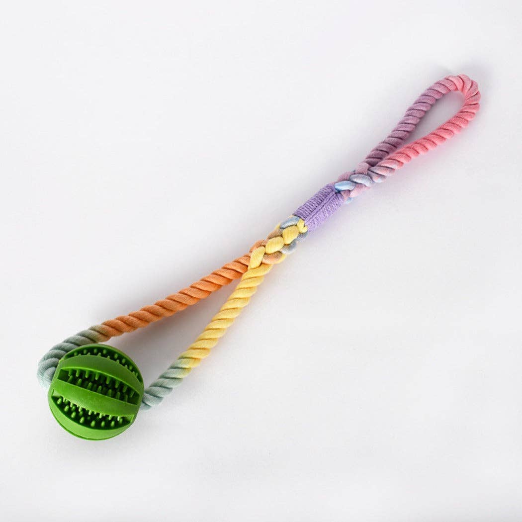 Rope Ball Tug Toy