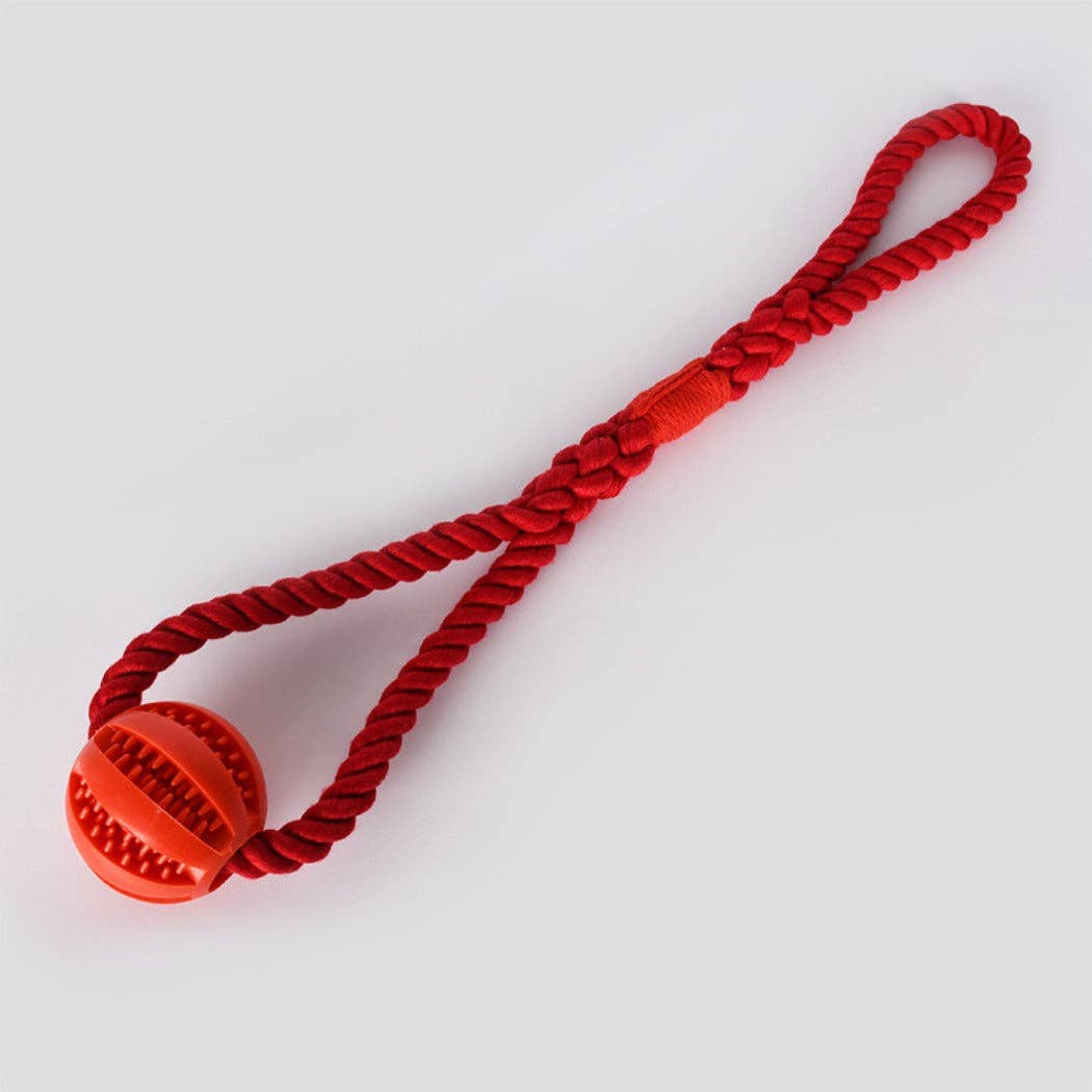 Rope Ball Tug Toy