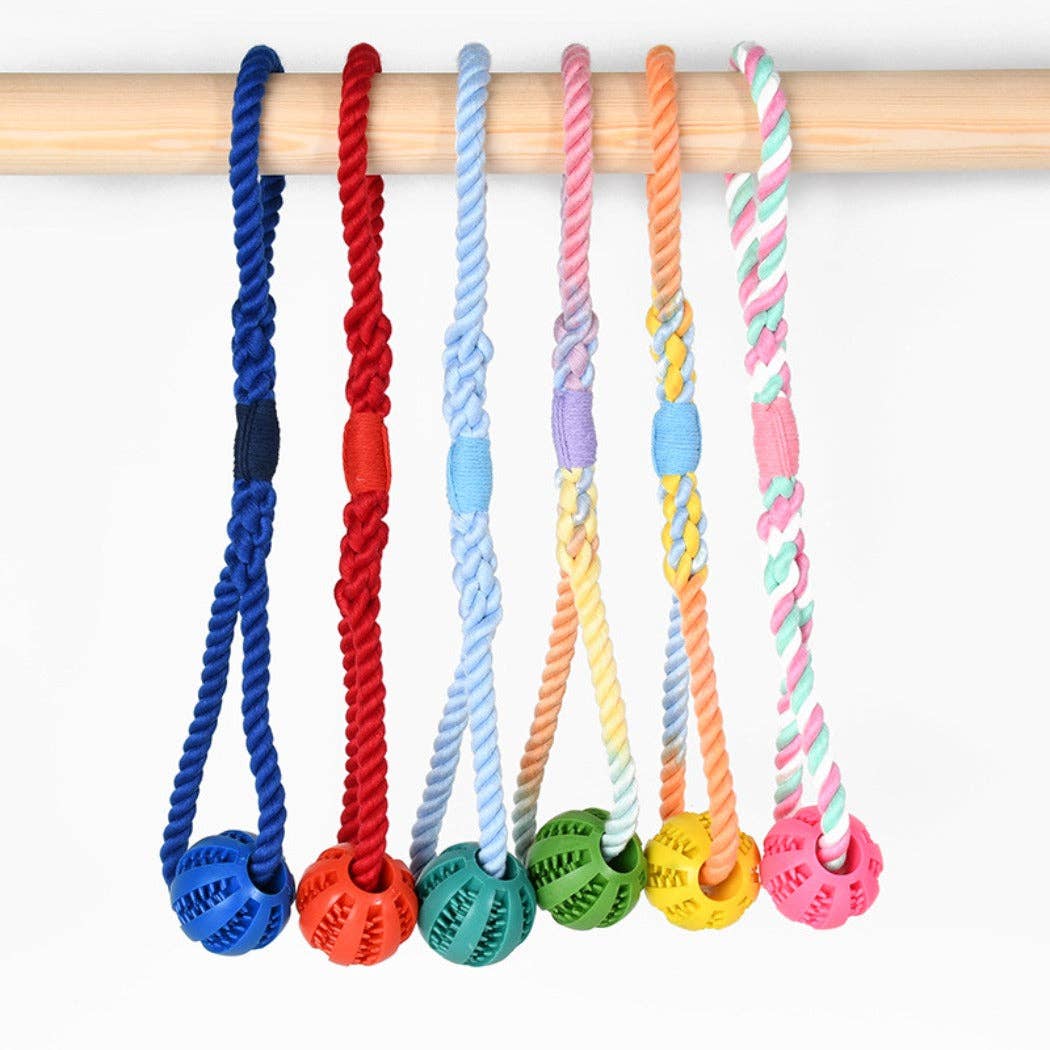 Rope Ball Tug Toy