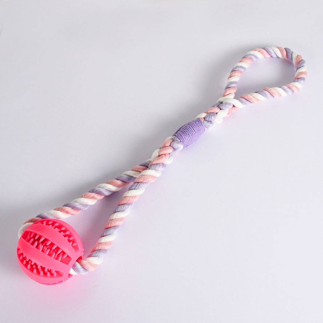 Rope Ball Tug Toy
