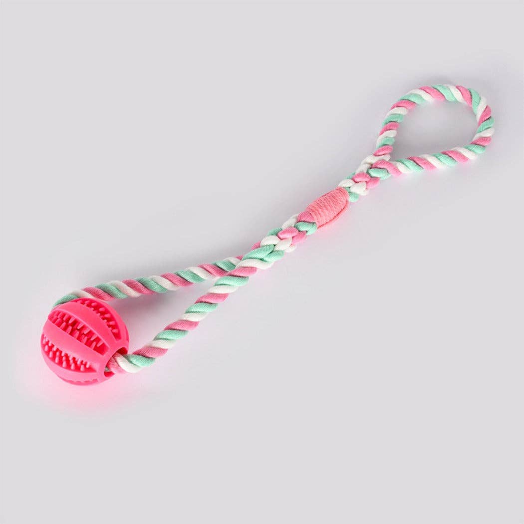 Rope Ball Tug Toy