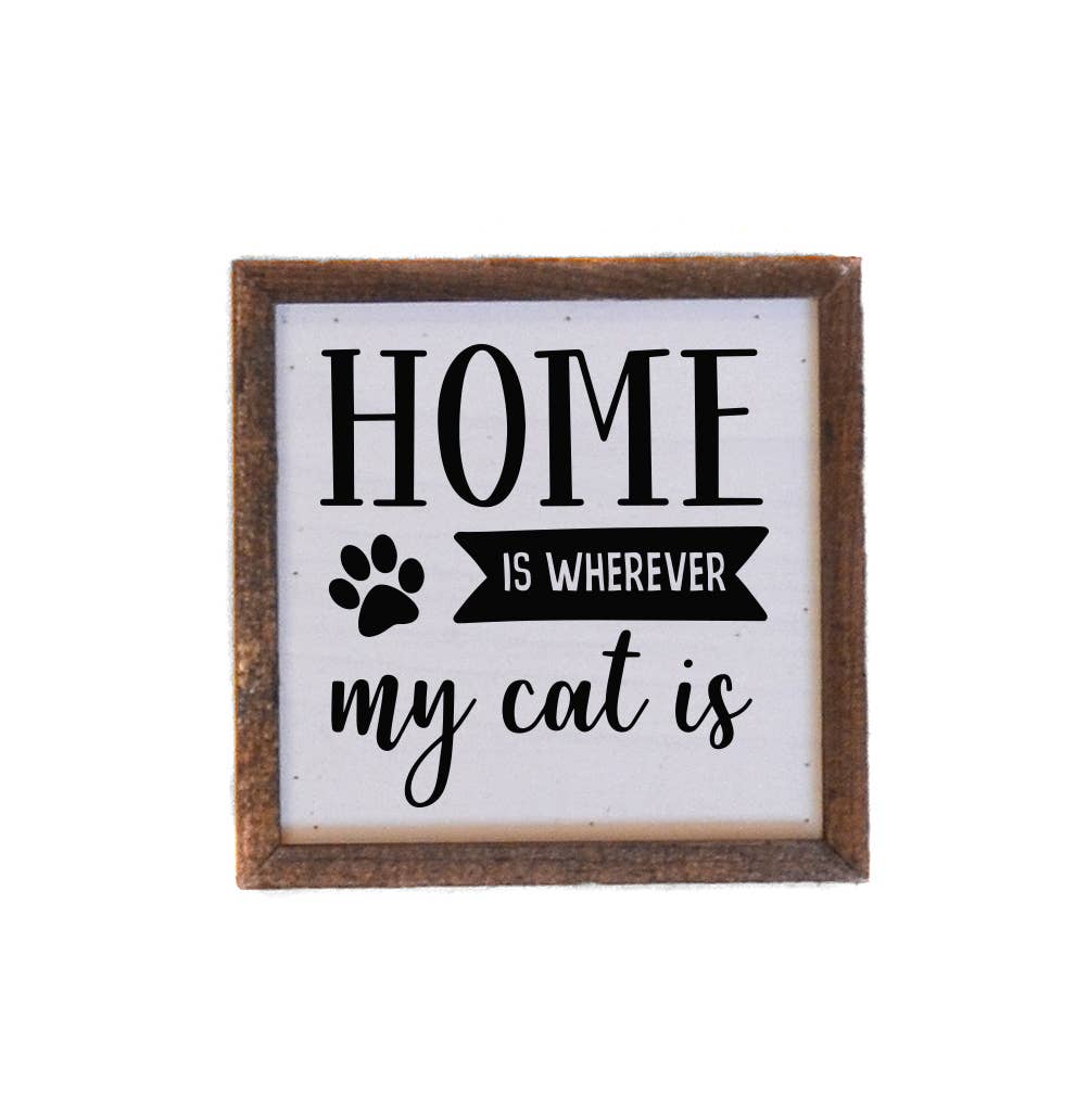 Home Is Wherever My Cat Is