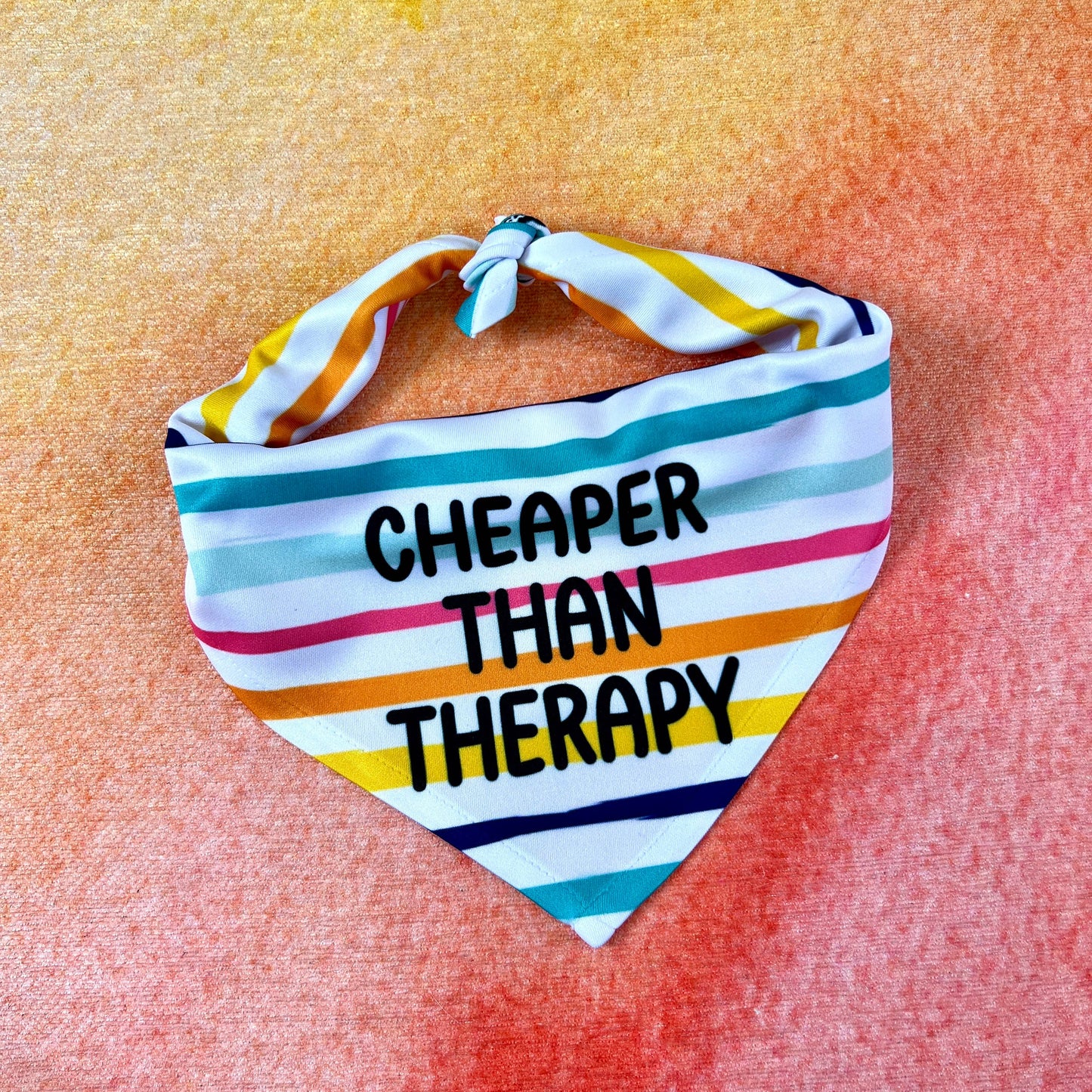 Cheaper than Therapy | Dog Bandana