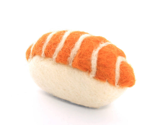 Sushi Cat Toy,  Salmon Nigiri