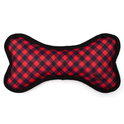 Bias Buffalo Plaid Bone Toy