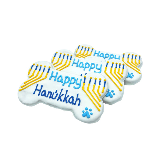 Hanukkah Bone Crunchy Oat Cookie