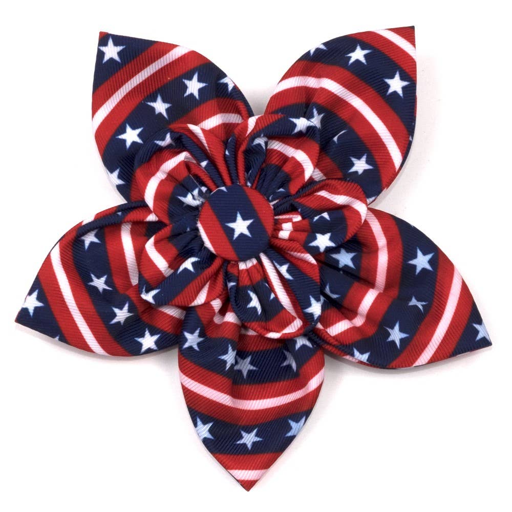 Bias Stars and Stripes Flower