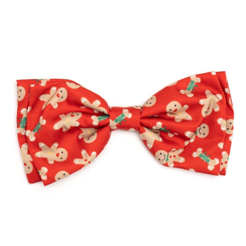 Gingerbread Bones Bow Tie