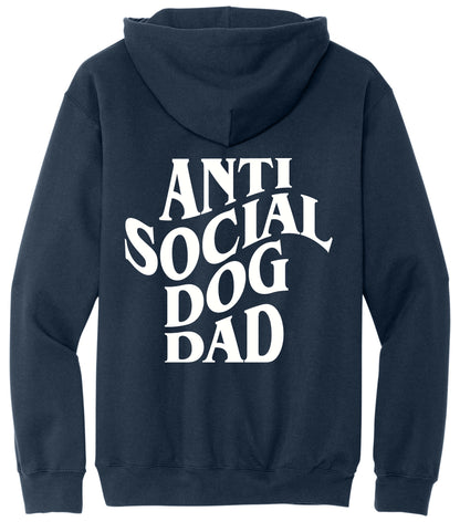 Antisocial Dog Dad Hoodie