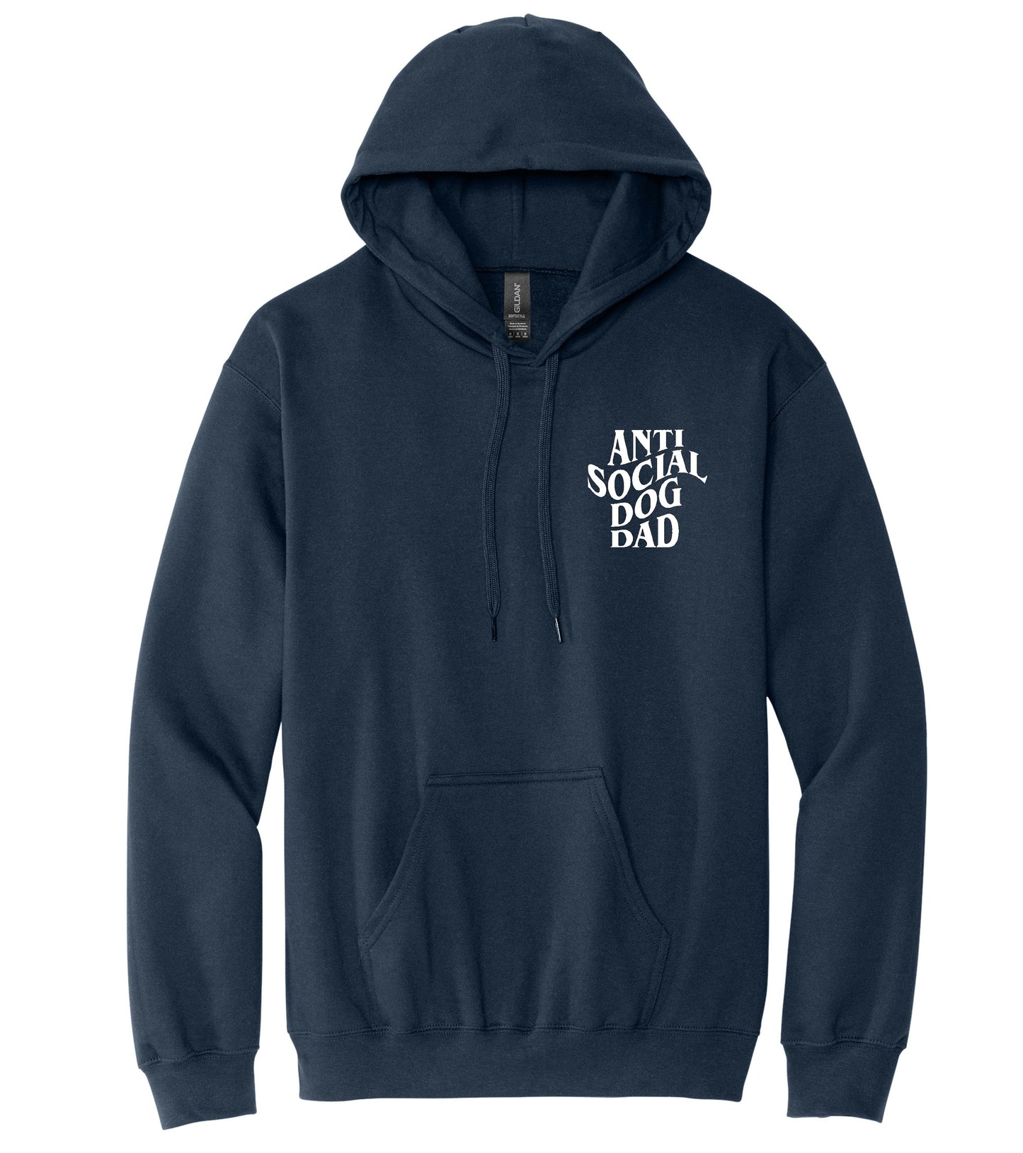 Antisocial Dog Dad Hoodie