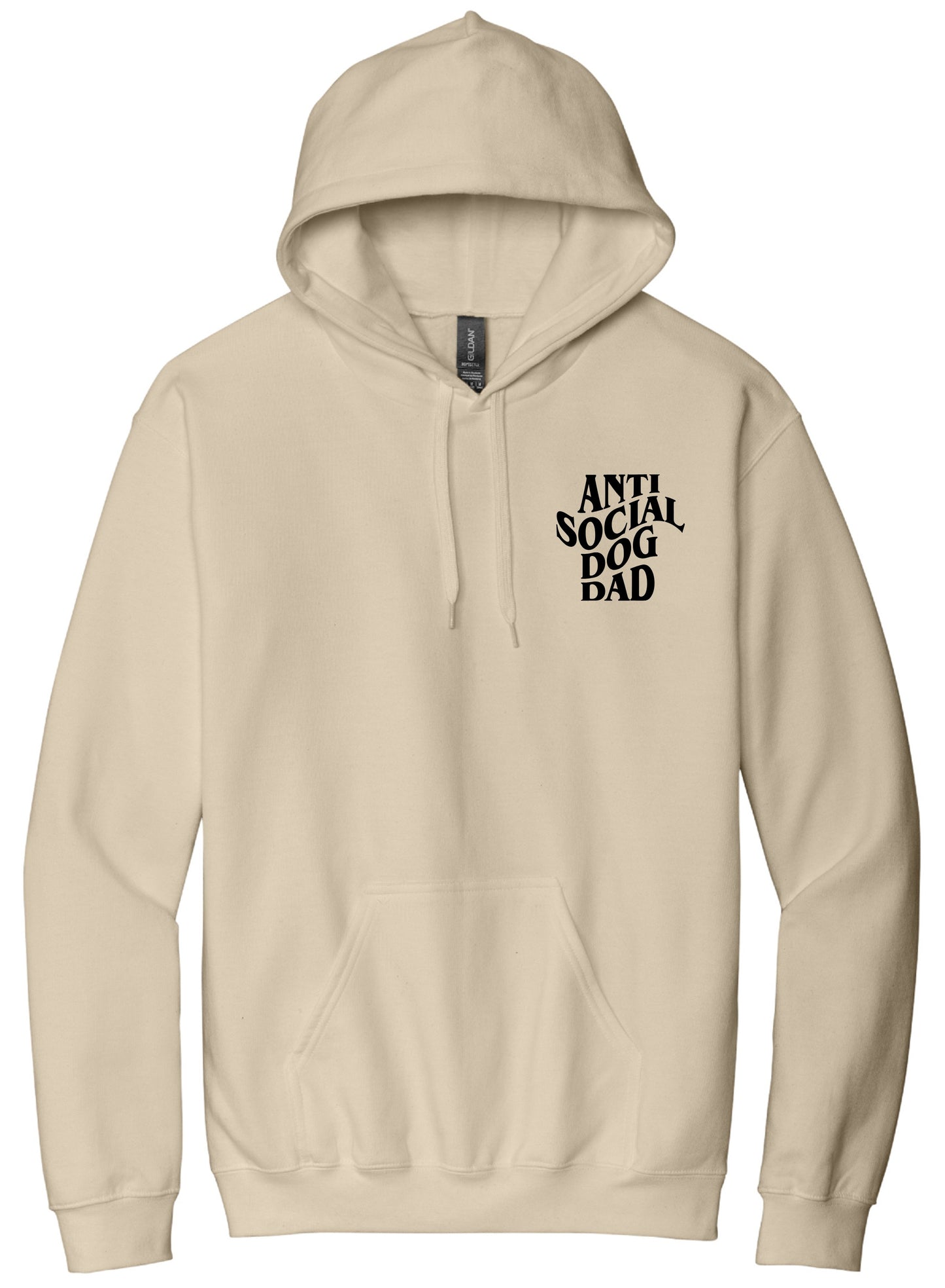 Antisocial Dog Dad Hoodie