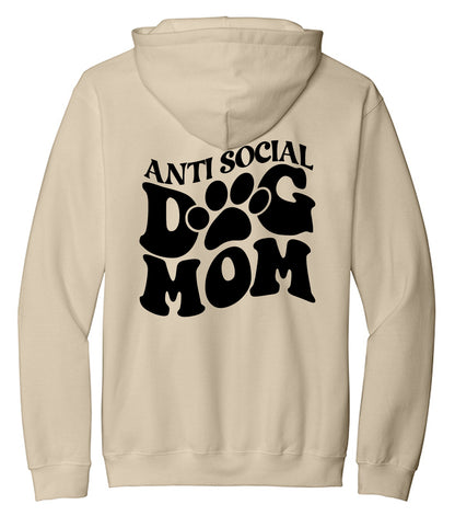 Antisocial Dog Mom Hoodie