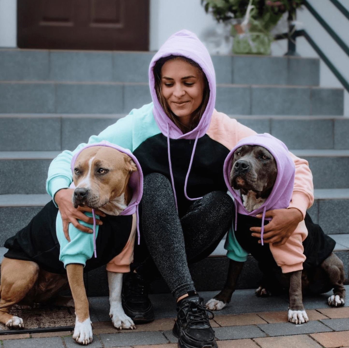 Cyber Punk Dog Hoodie