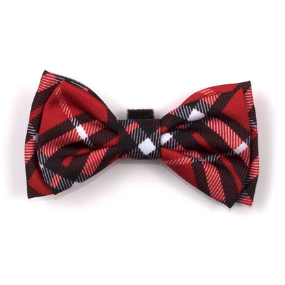 Bias Plaid Bow Tie